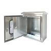 Outdoor stainless steel double-door distribution box outdoor rainproof instrument control box distribution cabinet 500*400200 chassis