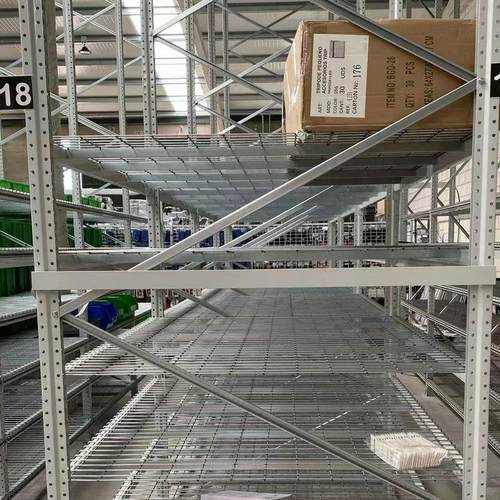 层网货架置物架 仓库防静电层架不锈钢货架 镀铬线网移动展示铁架 - 图0