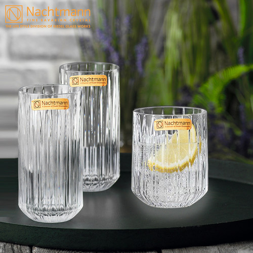 德国进口水晶玻璃威士忌洋酒杯调鸡尾酒啤酒杯饮料果汁可乐水杯子 - 图1