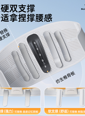 奥克斯护腰带2026新款男士女士热敷腰托久坐久站专用腰疼腰痛神器