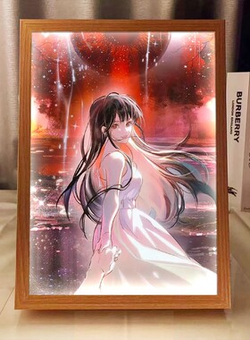 十日终焉周边齐夏余念安灯光画二次元手办小夜灯摆件送生日礼物
