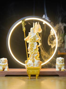 关圣帝君招财关公摆件武财神客厅关二爷神像店铺开 业乔迁新居礼