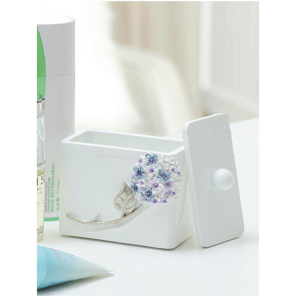 欧式田园牙签盒时尚便携牙签筒棉签盒木质可爱牙签罐家居用品包邮,淘宝优惠券,粉丝福利购,淘宝优惠卷