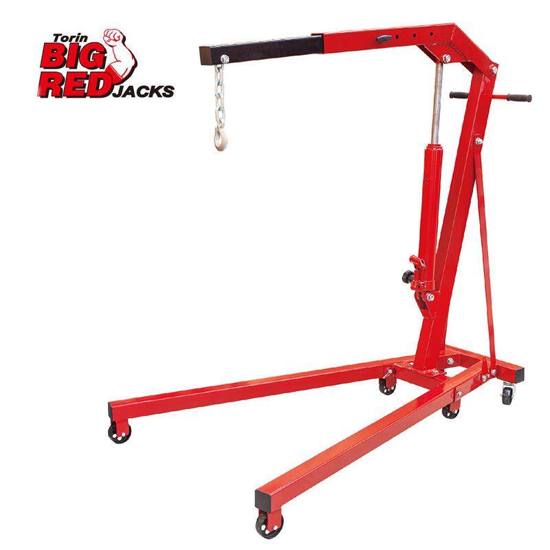 通润 BIGRED折叠吊机液压汽车发动机吊架引擎起重吊机1吨,淘宝优惠券,粉丝福利购,淘宝优惠卷