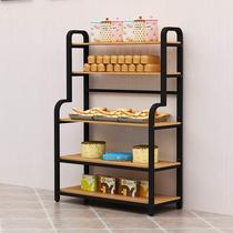 Bread Show Cabinet Middle Island Cabinet Pastry Baking Shop Cake Shelving Display Shelf Bread Cabinet Side Cabinet Multilayer