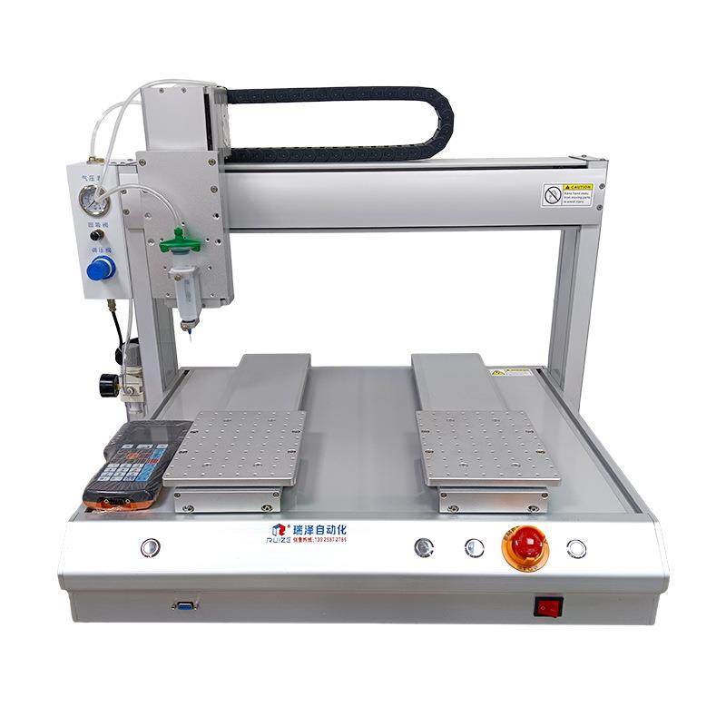 厂家现货一台双工位点胶机桌面款全自动高速热熔胶枪机滴胶机,淘宝优惠券,粉丝福利购,淘宝优惠卷