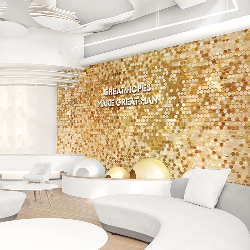 3D立体感炫彩马赛克格子网红拍照酒吧包厢背景墙镭射亮片KTV墙纸,淘宝优惠券,粉丝福利购,淘宝优惠卷