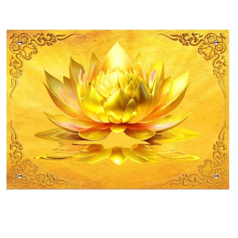 佛堂背景墙画金色祥云壁纸莲花墙纸寺庙祠堂吊顶贴纸吉祥八宝壁画,淘宝优惠券,粉丝福利购,淘宝优惠卷