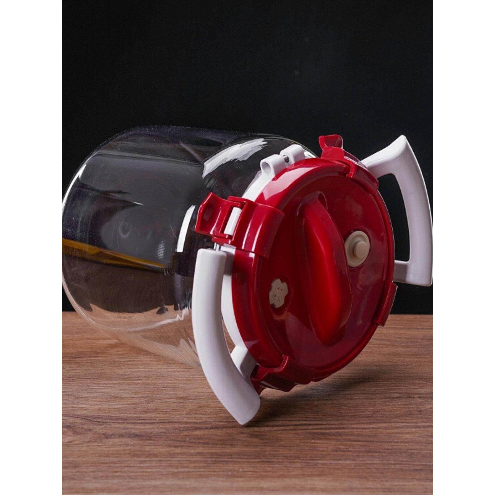 加厚耐高温玻璃人参药酒青梅酒罐泡酒瓶陈皮杂粮储物泡菜坛密封罐,淘宝优惠券,粉丝福利购,淘宝优惠卷