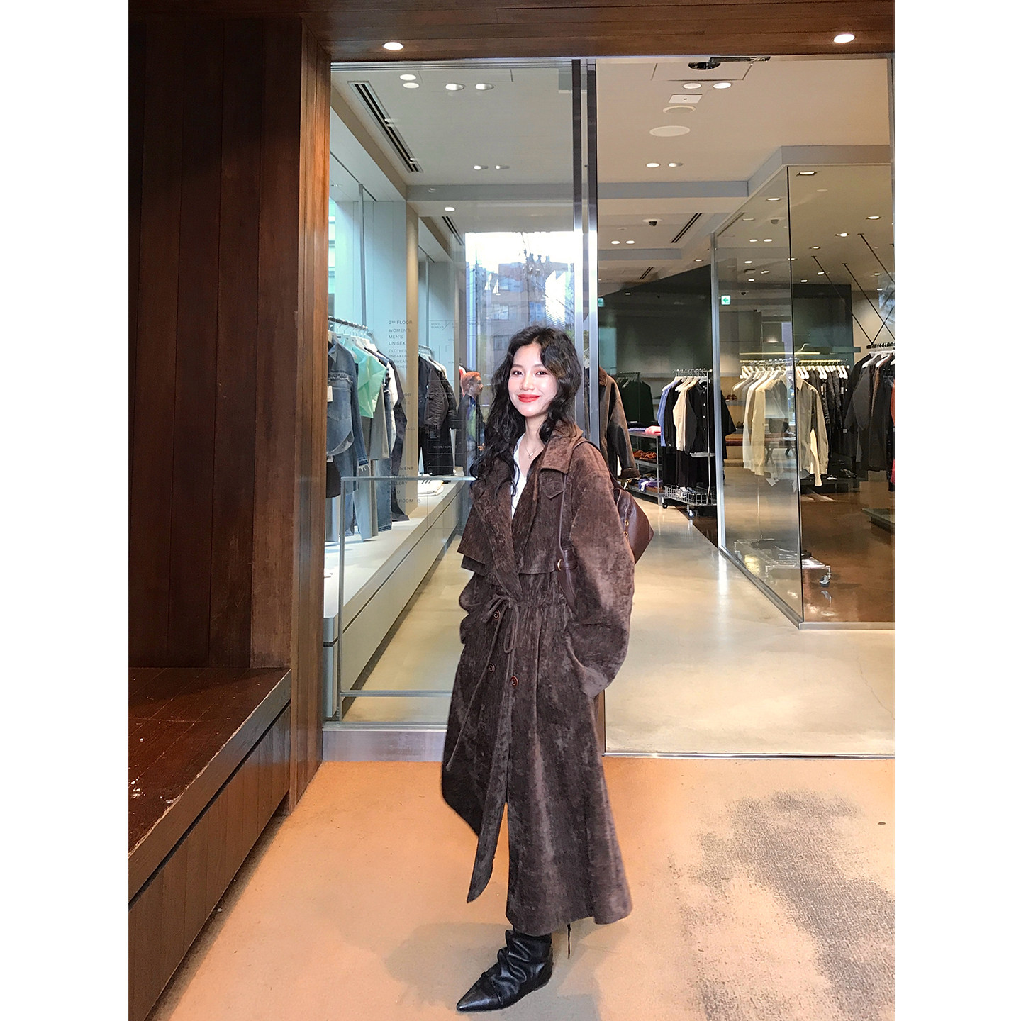 DaqianwithU 复古vintage绒感风衣女立领肌理感加厚大衣秋冬外套,淘宝优惠券,粉丝福利购,淘宝优惠卷