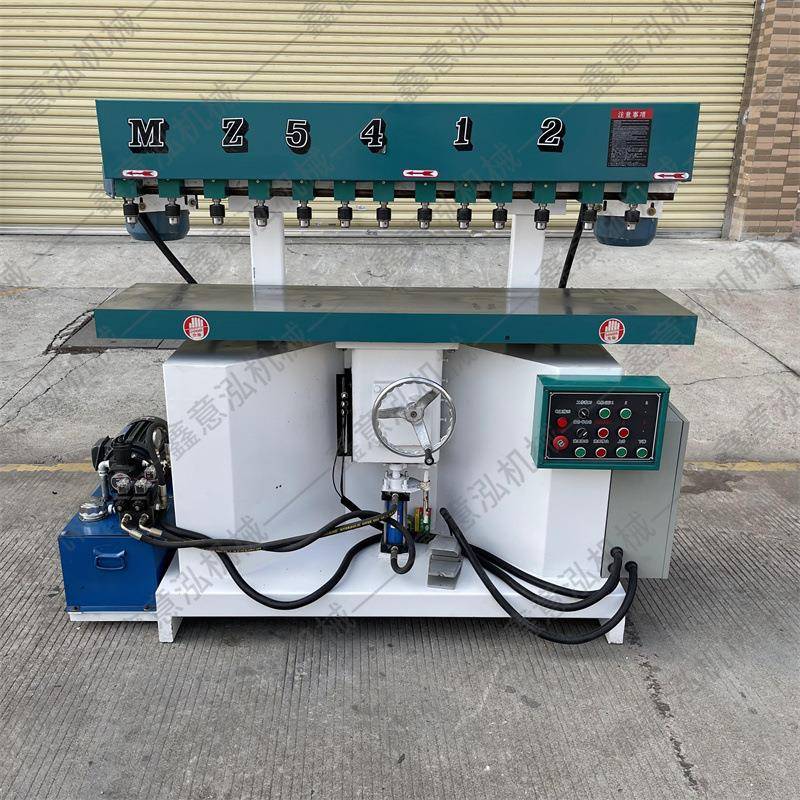 木工机械钻床8头多轴可调节钻孔机水平侧孔机铝型材钻孔机打孔机 - 图2