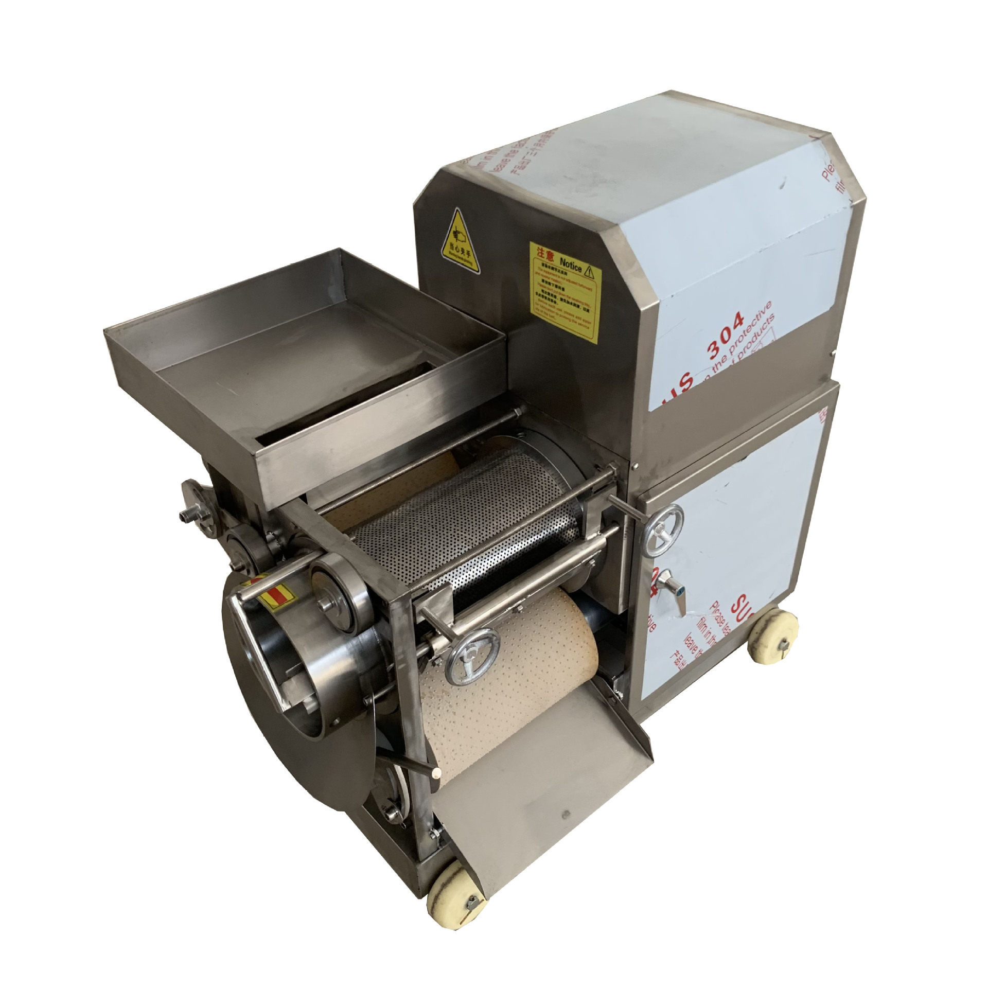 全自动不锈钢鱼肉鱼刺鱼骨分离机 虾肉螃蟹去壳机采肉机 挤鱼肉机,淘宝优惠券,粉丝福利购,淘宝优惠卷