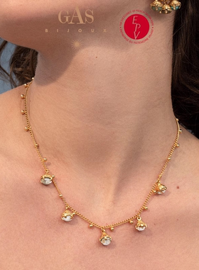 AZLOOK【法国珈思明星同款】GAS BIJOUX铃兰项链女高级感轻奢爆款