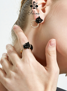 POLINAELVIDO戒指轻奢原创