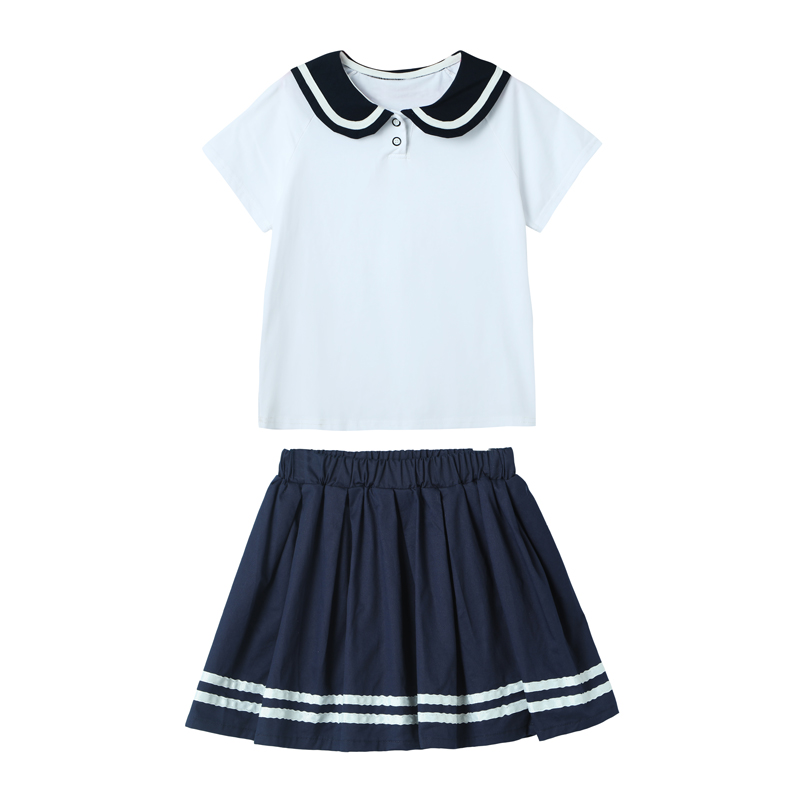 幼儿园园服夏装英伦学院风小学生校服套装儿童班服夏季毕业照服装