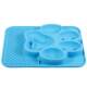 Pet supplies slow food plate suction cup licking pad sniffing pad anti-choking dog plate silicone licking pad food stable slow food design