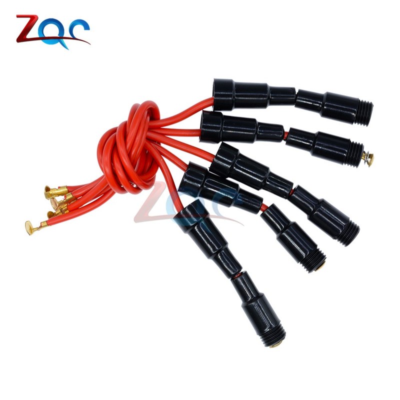 极速5PCS Home Protection Inline Fuse Holder Copper Wire Comp - 图3