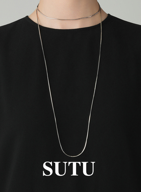 长款银项链92520cm长款女