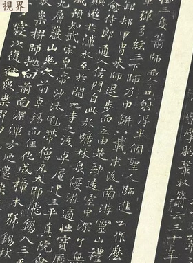 苏轼宋唐广济大师行录复古书法字