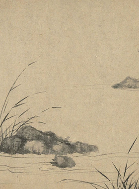 11明夏昶画竹图卷台北故宫画竹