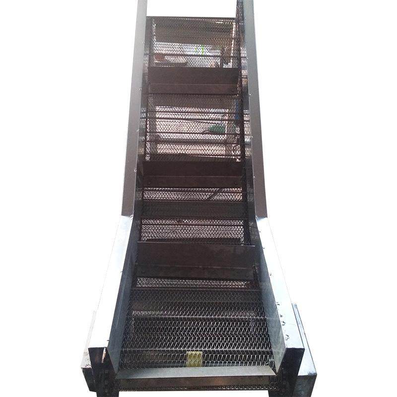 带挡板网带提升机可加工草莓烘干防滑落04不锈钢可加料斗输送机,淘宝优惠券,粉丝福利购,淘宝优惠卷