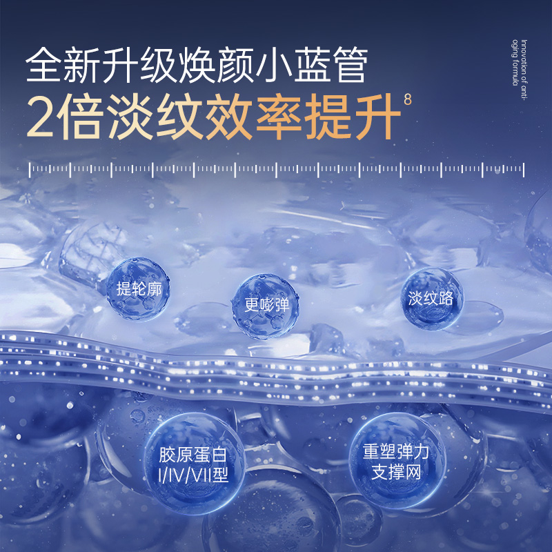 懿庭蓝铜胜肽抗皱次抛精华液液补水保湿紧致便携男女