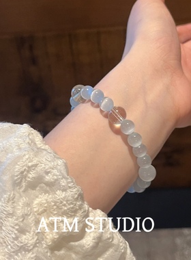 「芒种」天然石猫眼手串