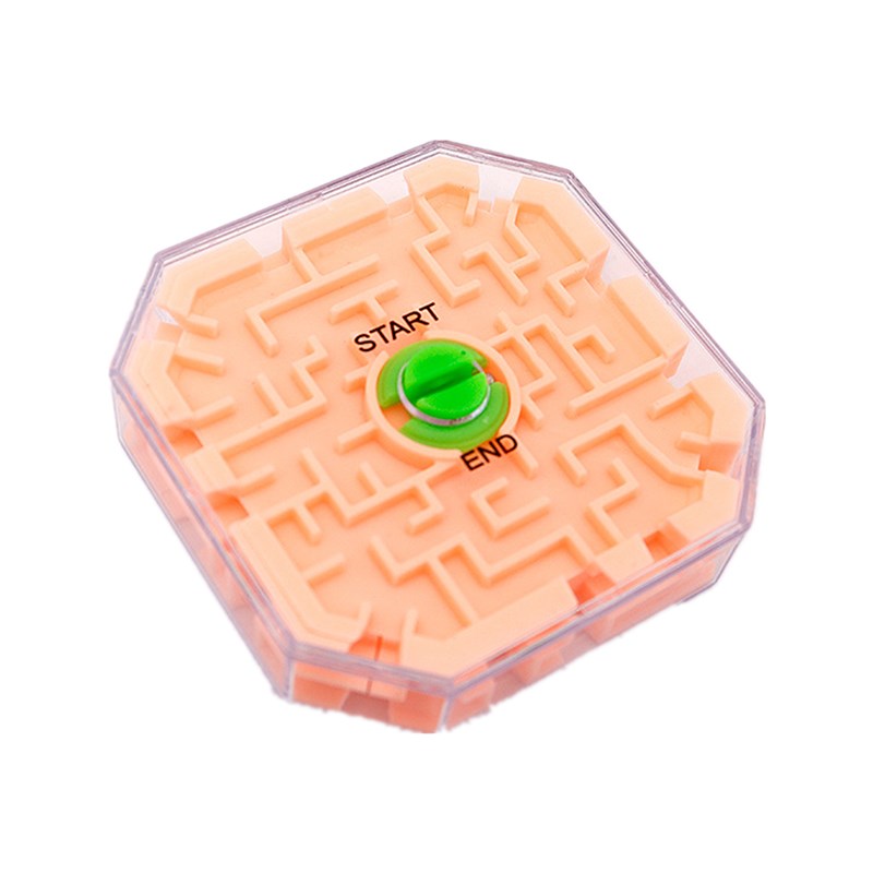 推荐Educational Toy3D Maze Magic Cube Transparent Ten-Sided - 图1