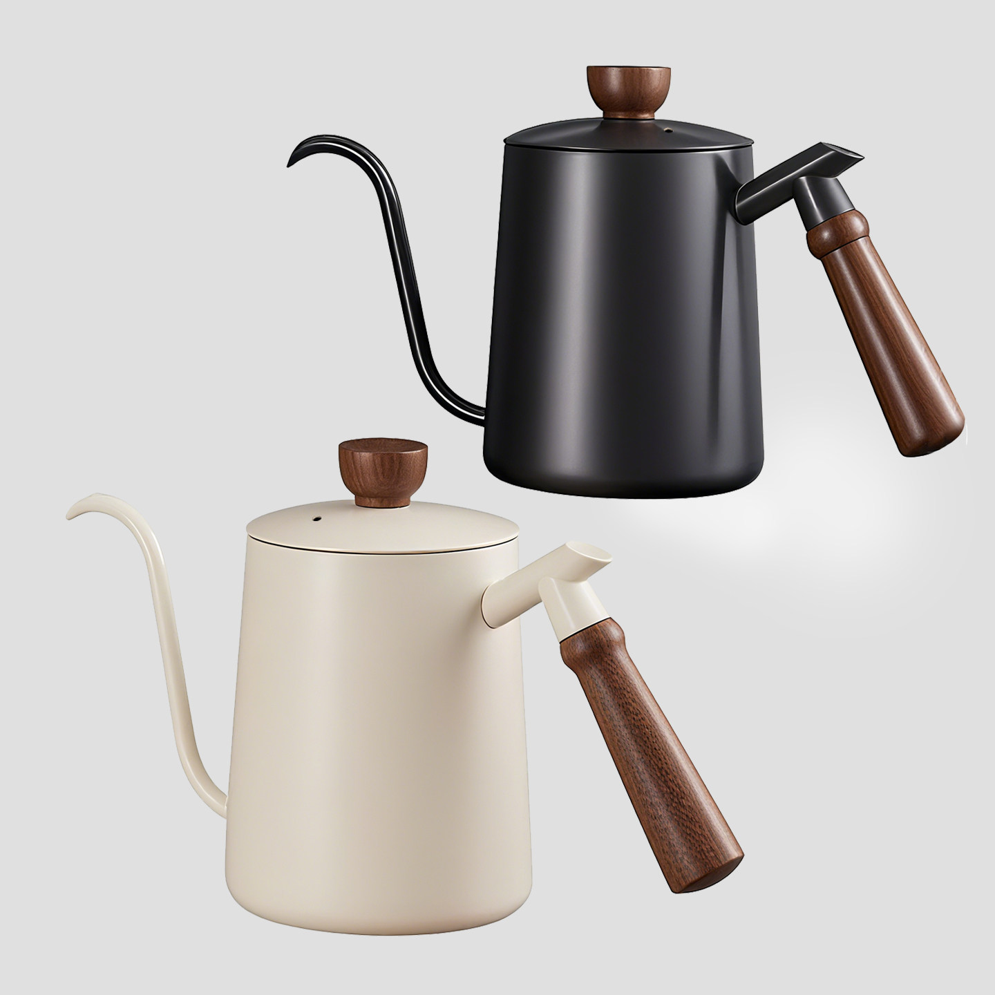 手冲式咖啡壶304不锈钢加厚带刻度细口壶咖啡挂耳长嘴壶露营装备,淘宝优惠券,粉丝福利购,淘宝优惠卷