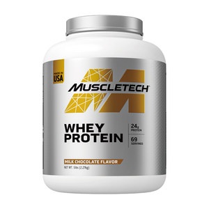 Muscletech肌肉科技白金乳清蛋白粉5磅健身营养粉whey进口旗舰店