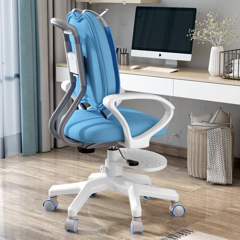 Children's learning chair can be raised and lowered, household correction sitting posture desk chair, adjustable primary school student chair, writing chair, desk and chair