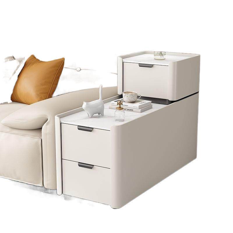 2024新款落地沙发边柜意式轻奢多功能实木小型极简现代边几侧边柜,淘宝优惠券,粉丝福利购,淘宝优惠卷