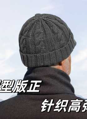 中老年人加绒加厚保暖鸭舌帽