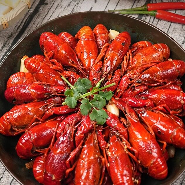 【麻辣600g*4盒】信良记小龙虾蒜香标号锁鲜潜江整虾商用即食熟食