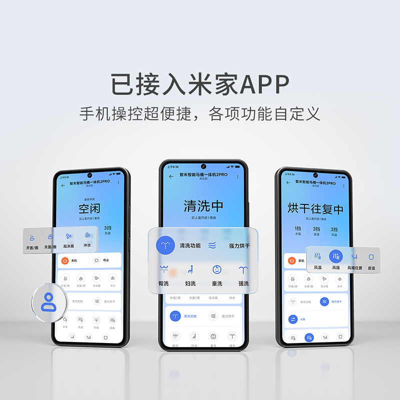 智米小米生态链米家智能马桶全自动家用电动坐便器全智能2Pro旗舰 - 图2