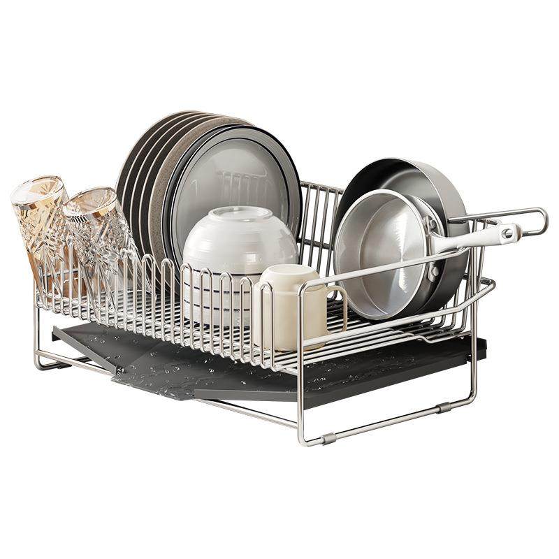 304不锈钢沥水碗架厨房沥水架台面放碗筷碟收纳架水槽边家用沥水,淘宝优惠券,粉丝福利购,淘宝优惠卷