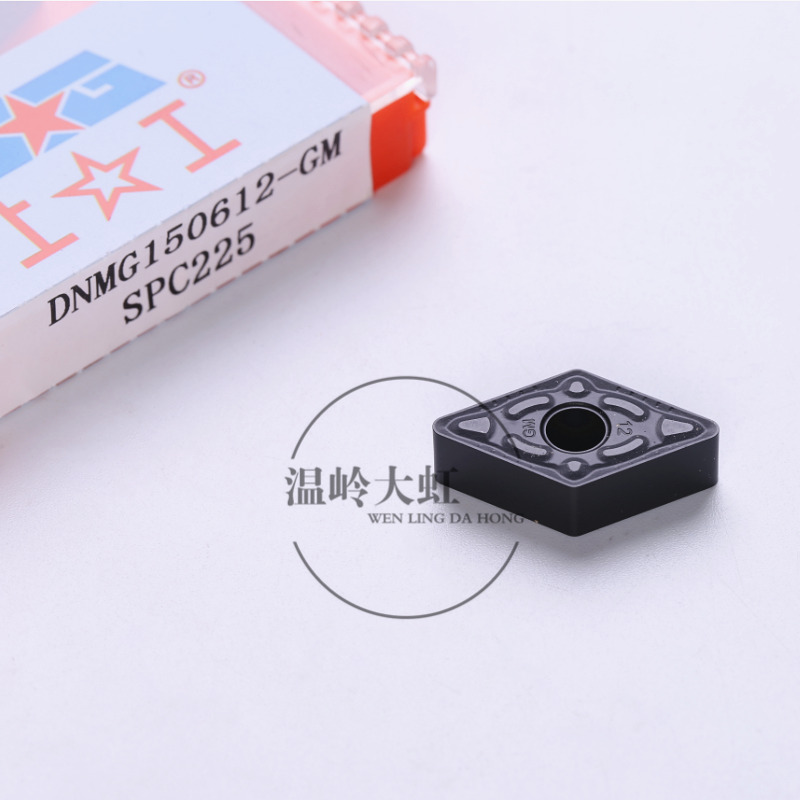 上工车削负角刀片数控刀片菱形硬质合金DNMG150612-GM SPC225正品 - 图0