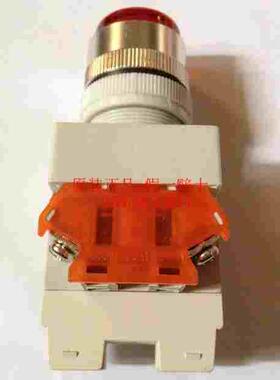 永前电气LA128B(LAY37 Y090)22mm带灯带锁自锁按钮开关24V220V