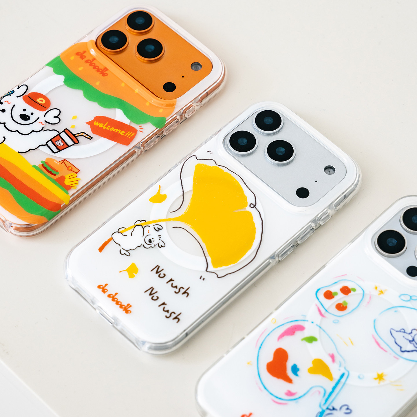 dadoodle 原创可爱银杏小狗磁吸手机壳保护壳苹果iphone17promax,淘宝优惠券,粉丝福利购,淘宝优惠卷