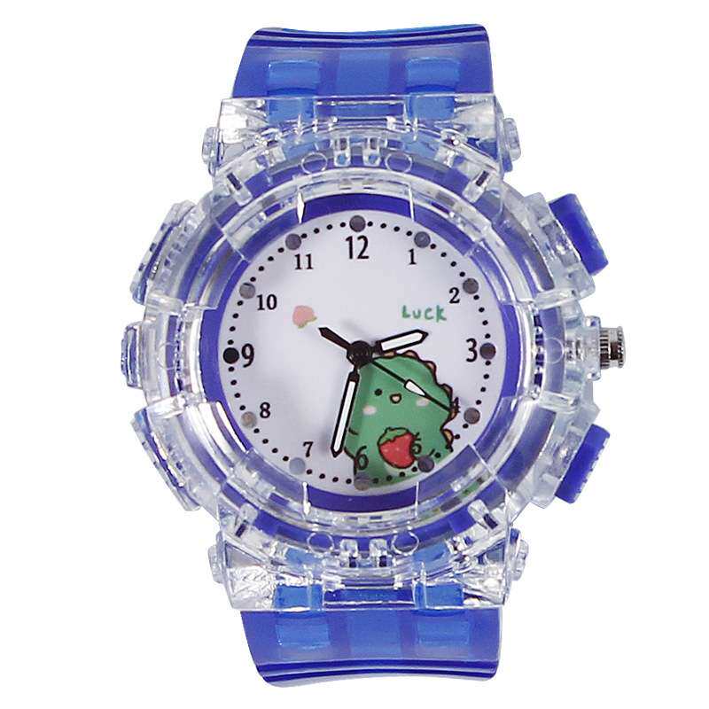 蛋仔派对手表发光儿童玩具幼儿园男童女孩只看时间卡通可爱石英表