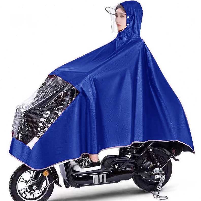 推荐Raincoat poncho electric motorcycle adult men's and wome - 图2