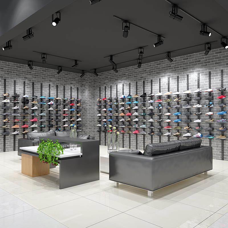 鞋店鞋架展示架店铺用上墙运动鞋架子商用直播鞋墙鞋子专用鞋货架,淘宝优惠券,粉丝福利购,淘宝优惠卷