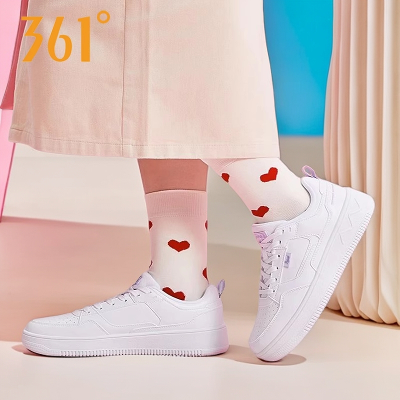 361小白鞋女板鞋空军一号2025春夏秋季新款爆款运动透气百搭鞋子,淘宝优惠券,粉丝福利购,淘宝优惠卷