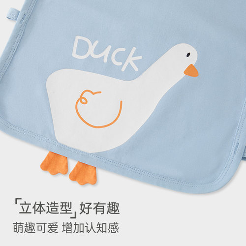 婴儿背心夏季薄款宝宝琵琶衣纯棉a类儿童无袖透气上衣男童夏装 - 图1
