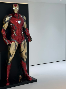 居家潮玩MK85钢铁侠1比1树脂模型手办高品质收藏摆件发光装饰品