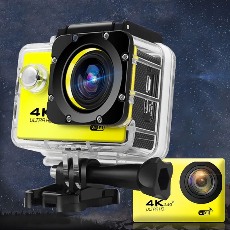 Action Camera H9R Ultra HD 4K WiFi Remote Control Sports Vid - 图1