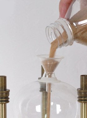 北欧轻奢创意沙漏定制沙漏计w时器办公室桌面小摆件客厅家居装饰