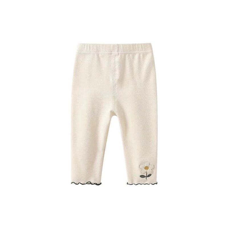 女童打底裤春装2024新款洋气婴儿裤子宝宝外穿长裤儿童春秋休闲裤,淘宝优惠券,粉丝福利购,淘宝优惠卷