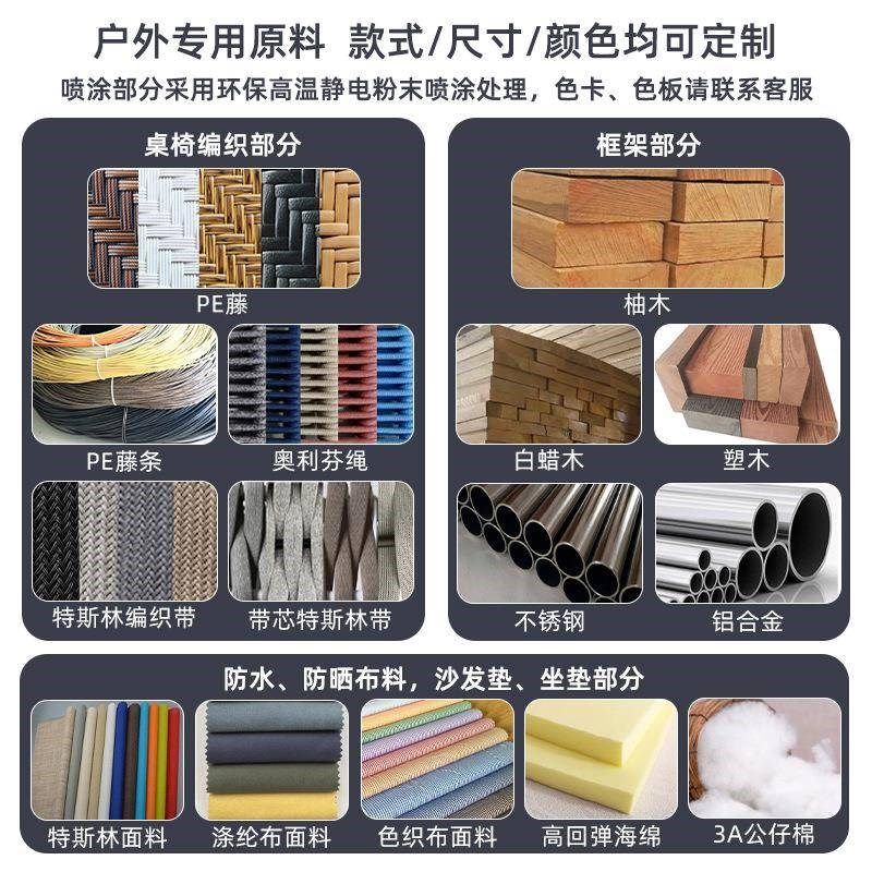 户外藤编桌椅五件套庭院阳台pe塑料藤条桌椅N阳台藤椅休闲别墅家,淘宝优惠券,粉丝福利购,淘宝优惠卷