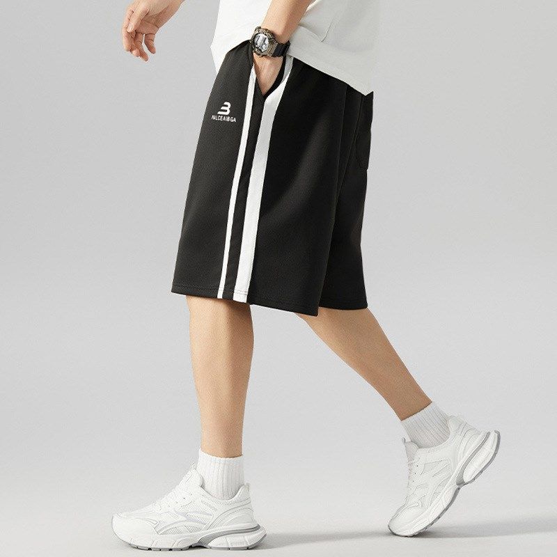 夏季运动短裤男大码宽松直筒篮球裤跑步五分裤胖子加肥加大休闲裤,淘宝优惠券,粉丝福利购,淘宝优惠卷